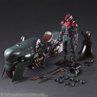 [PREORDER] FINAL FANTASY VII REMAKE™ PLAY ARTS KAI™ Action Figure - SHINRA ELITE SECURITY OFFICER & MOTORCYCLE SET - Glacier Hobbies - Square Enix