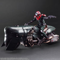 [PREORDER] FINAL FANTASY VII REMAKE™ PLAY ARTS KAI™ Action Figure - SHINRA ELITE SECURITY OFFICER & MOTORCYCLE SET - Glacier Hobbies - Square Enix