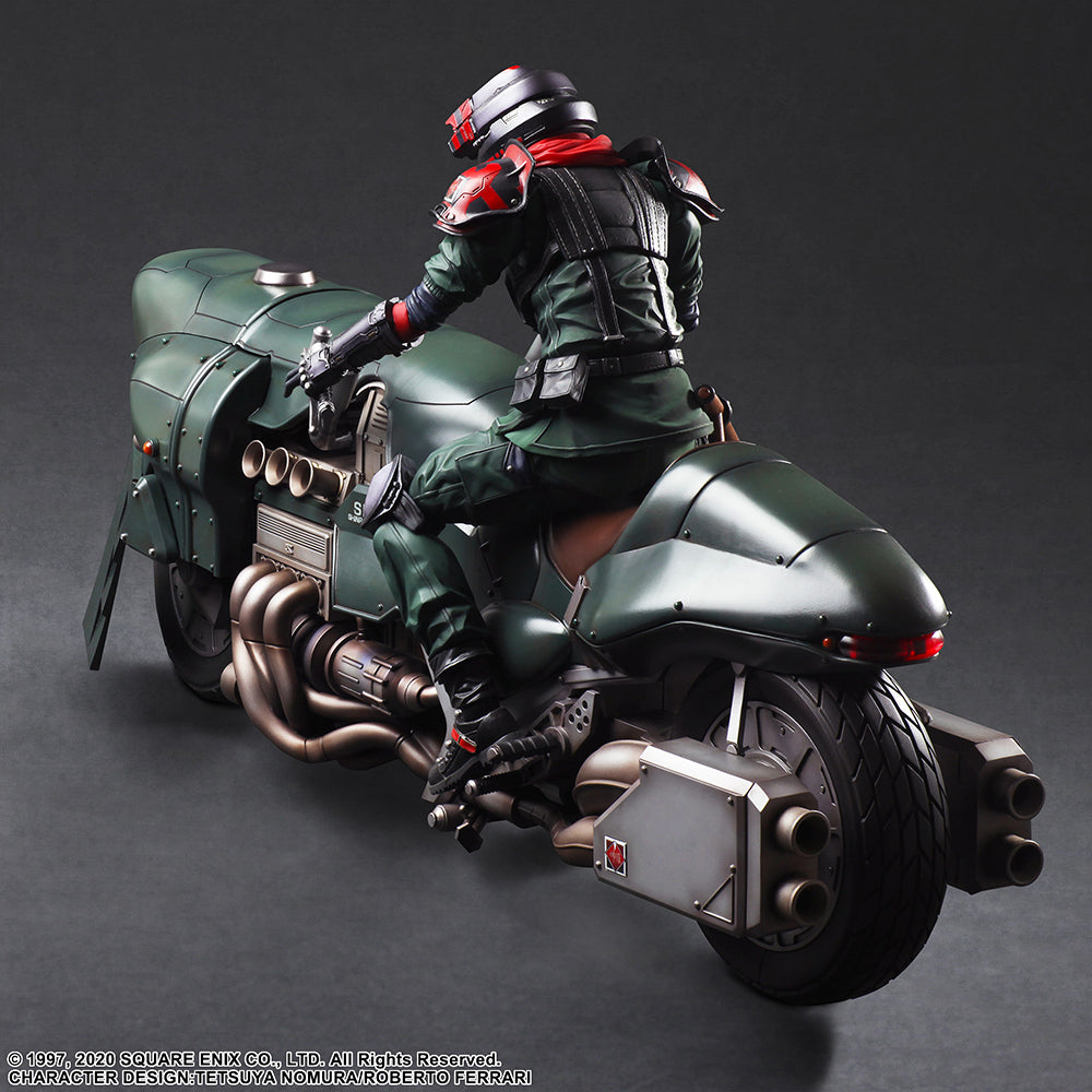 [PREORDER] FINAL FANTASY VII REMAKE™ PLAY ARTS KAI™ Action Figure - SHINRA ELITE SECURITY OFFICER & MOTORCYCLE SET - Glacier Hobbies - Square Enix