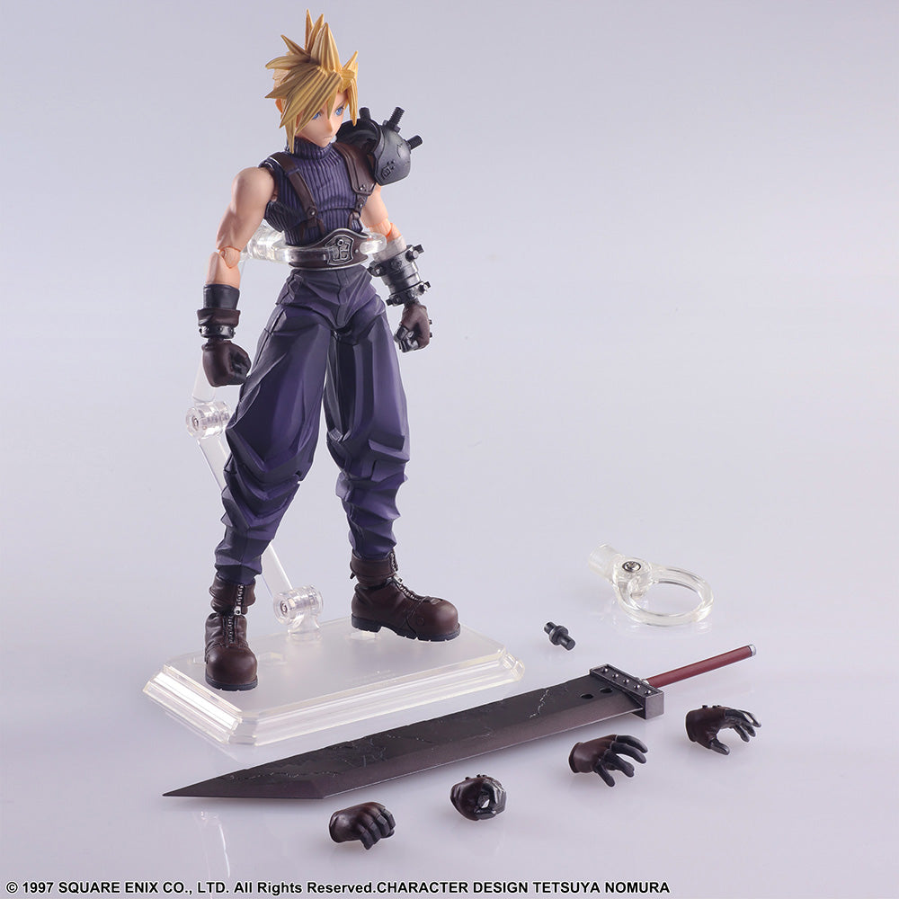 [PREORDER] FINAL FANTASY VIIBRING ARTS™ Action Figure- CLOUD STRIFE - Action Figure - Glacier Hobbies - Square Enix