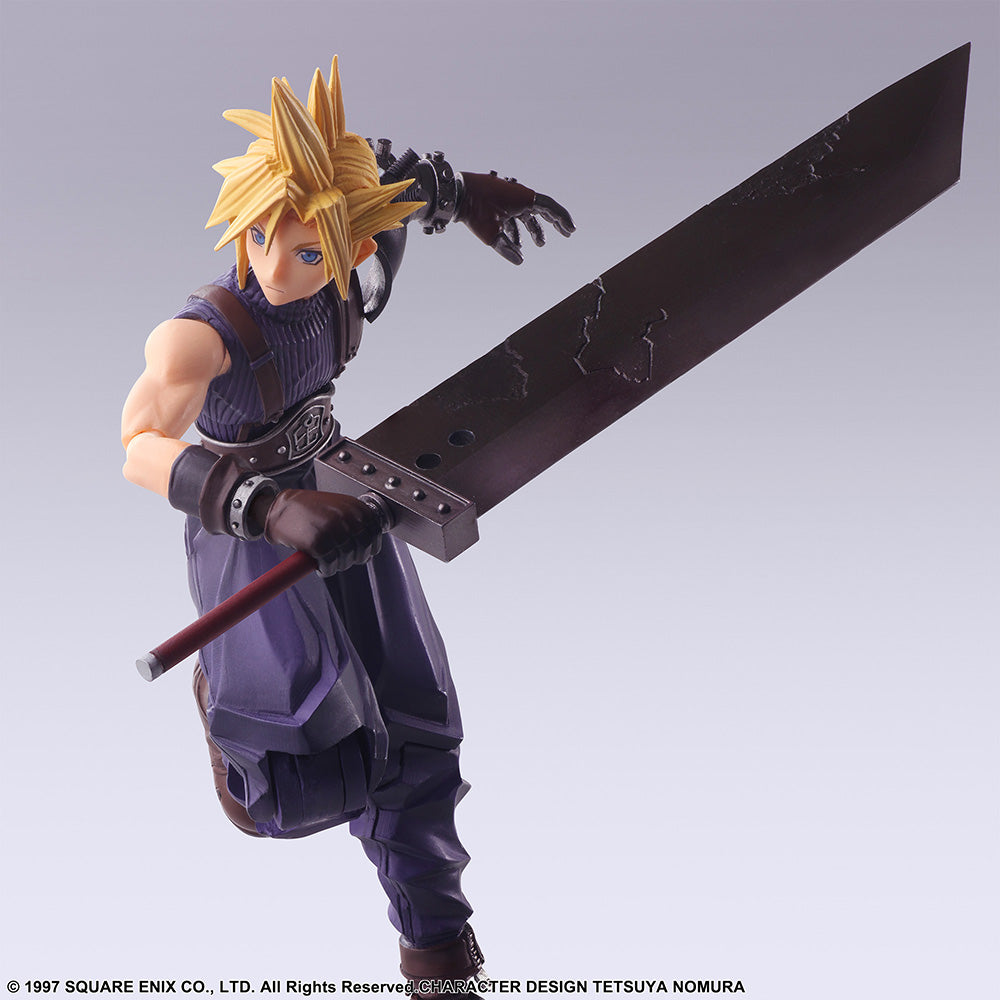 [PREORDER] FINAL FANTASY VIIBRING ARTS™ Action Figure- CLOUD STRIFE - Action Figure - Glacier Hobbies - Square Enix