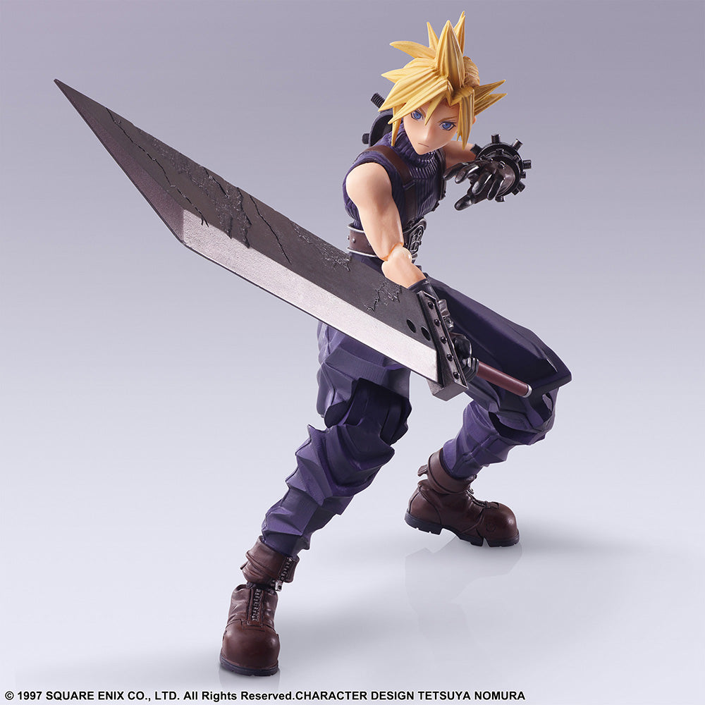 [PREORDER] FINAL FANTASY VIIBRING ARTS™ Action Figure- CLOUD STRIFE - Action Figure - Glacier Hobbies - Square Enix