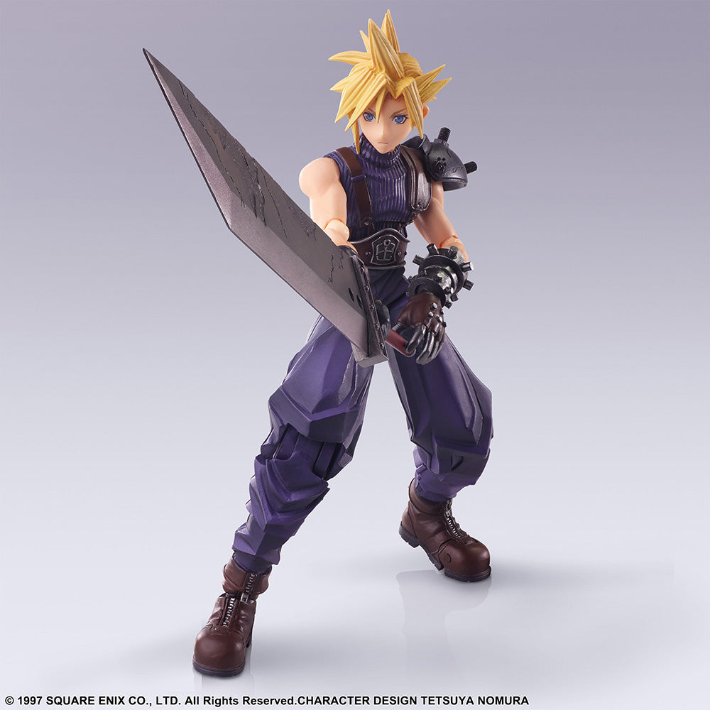 [PREORDER] FINAL FANTASY VIIBRING ARTS™ Action Figure- CLOUD STRIFE - Action Figure - Glacier Hobbies - Square Enix