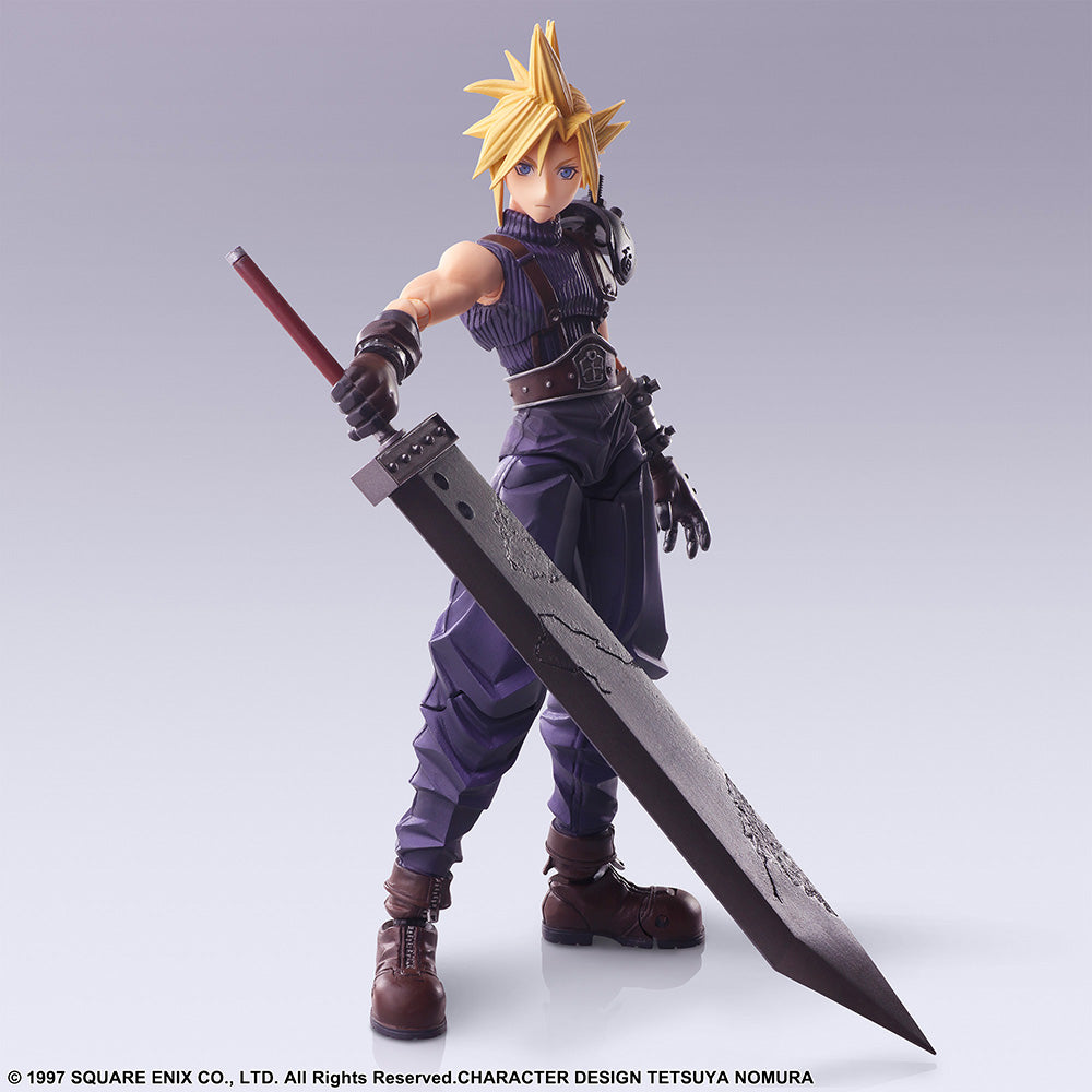 [PREORDER] FINAL FANTASY VIIBRING ARTS™ Action Figure- CLOUD STRIFE - Action Figure - Glacier Hobbies - Square Enix