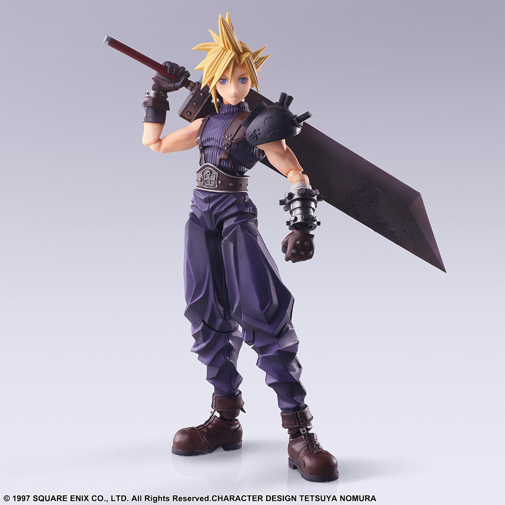 [PREORDER] FINAL FANTASY VIIBRING ARTS™ Action Figure- CLOUD STRIFE - Action Figure - Glacier Hobbies - Square Enix