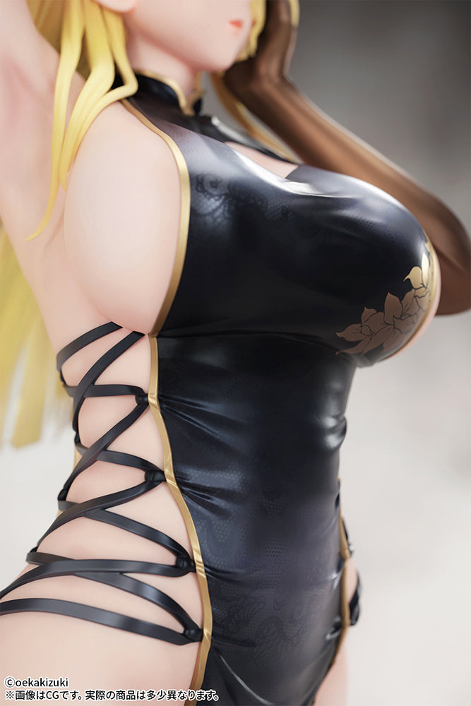 China Girl Black Ver. Illustrated by oekakizuki 1/7 Scale Figure - Glacier Hobbies - B-Full (Fots Japan)