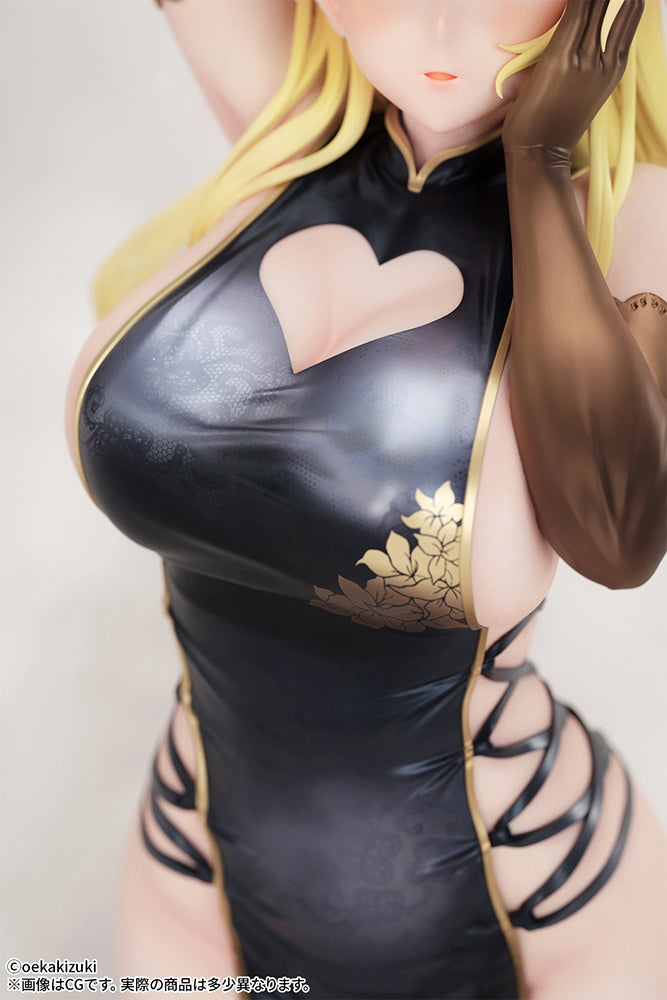 China Girl Black Ver. Illustrated by oekakizuki 1/7 Scale Figure - Glacier Hobbies - B-Full (Fots Japan)