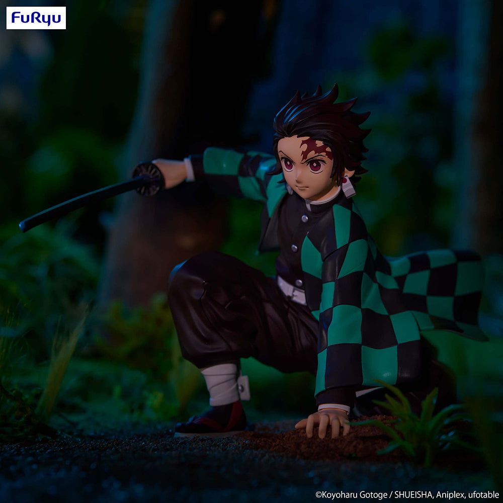 [PREORDER] Demon Slayer: Kimetsu no Yaiba Noodle Stopper Figure - Kamado Tanjiro - Prize Figure - Glacier Hobbies - FuRyu Corporation