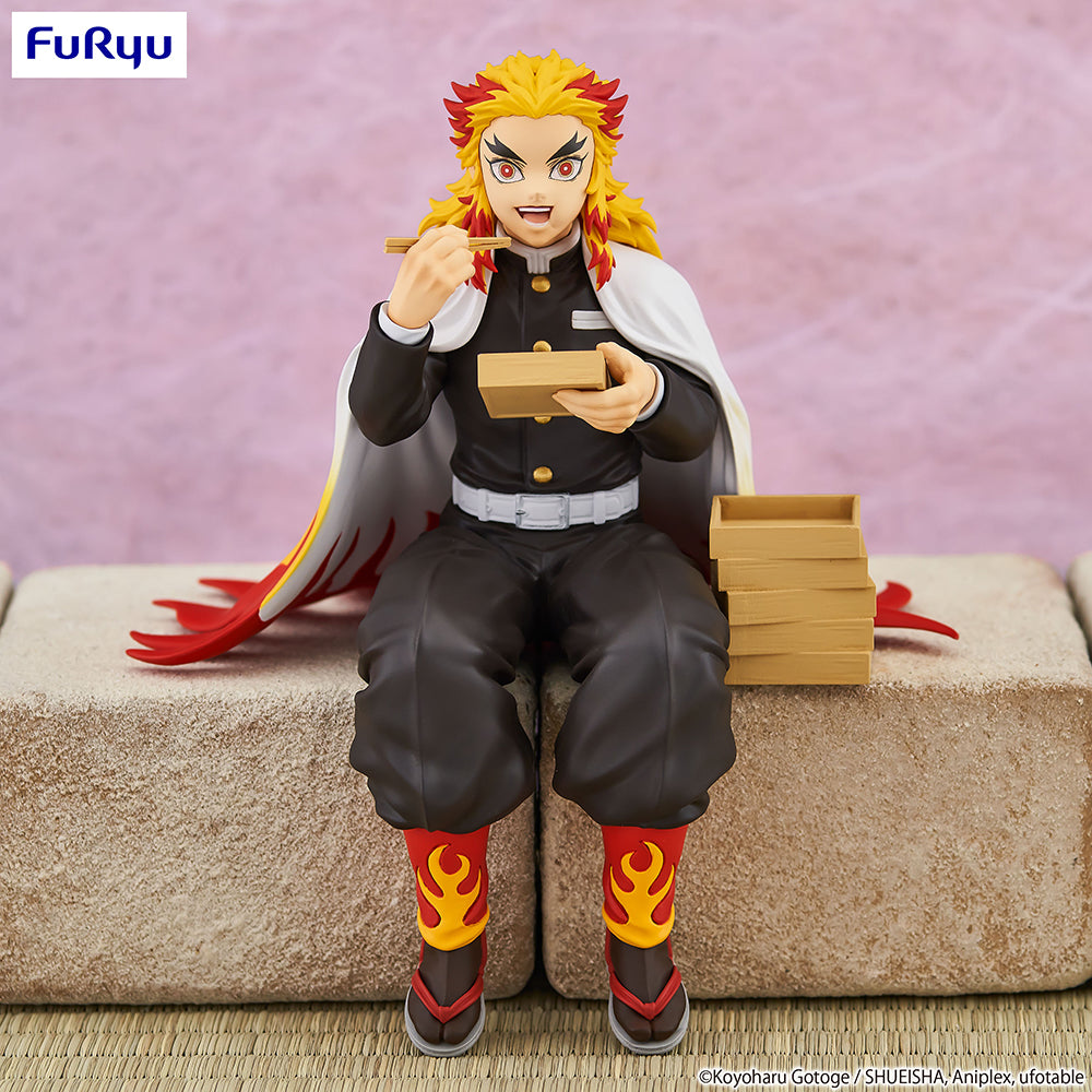[PREORDER] Demon Slayer: Kimetsu no Yaiba Noodle Stopper Figure - Rengoku Kyojuro - Prize Figure - Glacier Hobbies - FuRyu Corporation
