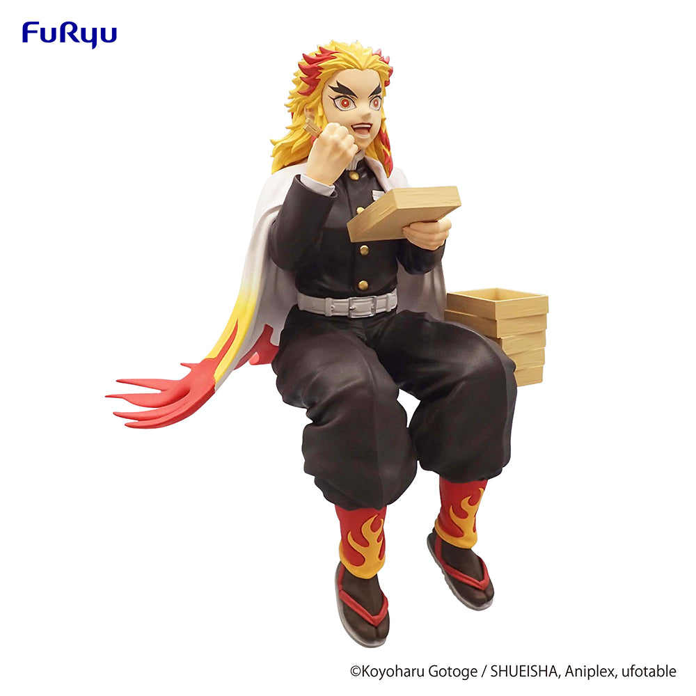 [PREORDER] Demon Slayer: Kimetsu no Yaiba Noodle Stopper Figure - Rengoku Kyojuro - Prize Figure - Glacier Hobbies - FuRyu Corporation