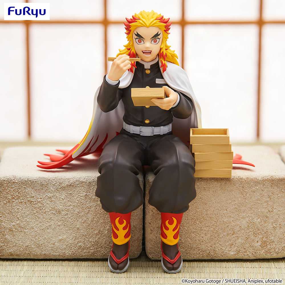 [PREORDER] Demon Slayer: Kimetsu no Yaiba Noodle Stopper Figure - Rengoku Kyojuro - Prize Figure - Glacier Hobbies - FuRyu Corporation