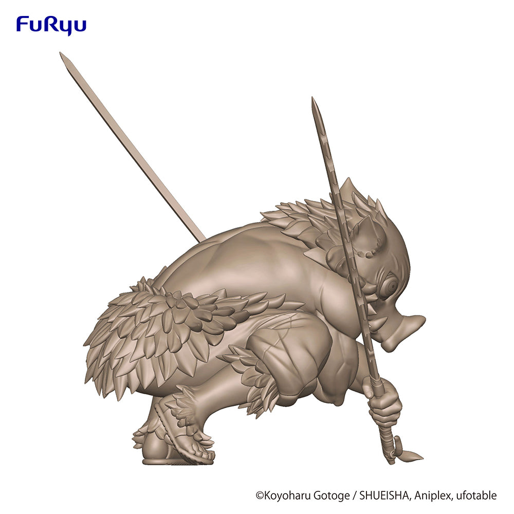 [PREORDER] Demon Slayer: Kimetsu no Yaiba Noodle Stopper Figure -Hashibira Inosuke - Prize Figure - Glacier Hobbies - FuRyu Corporation