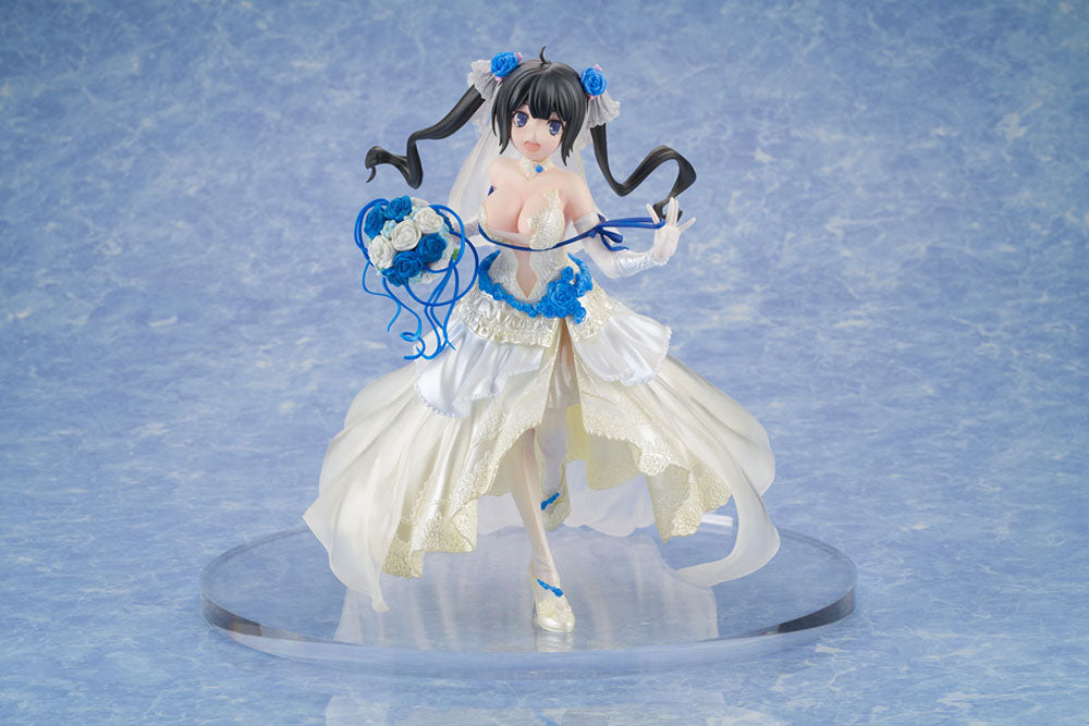 [PREORDER] Is It Wrong to Try to Pick Up Girls in a Dungeon? IV Hestia -Wedding Dress- 1/7 Scale Figure - Glacier Hobbies - FuRyu Corporation