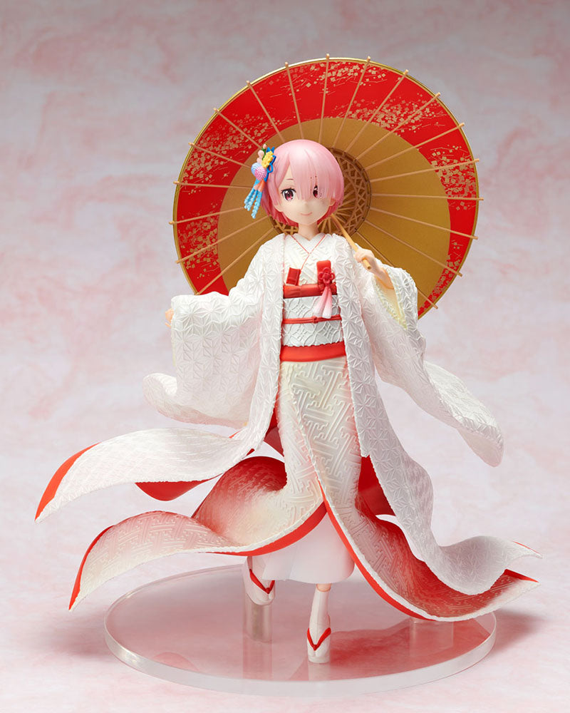 [PREORDER] Re:ZERO -Starting Life in Another World- Ram -Shiromuku - 1/7 Scale Figure (re-run) - Glacier Hobbies - FuRyu Corporation