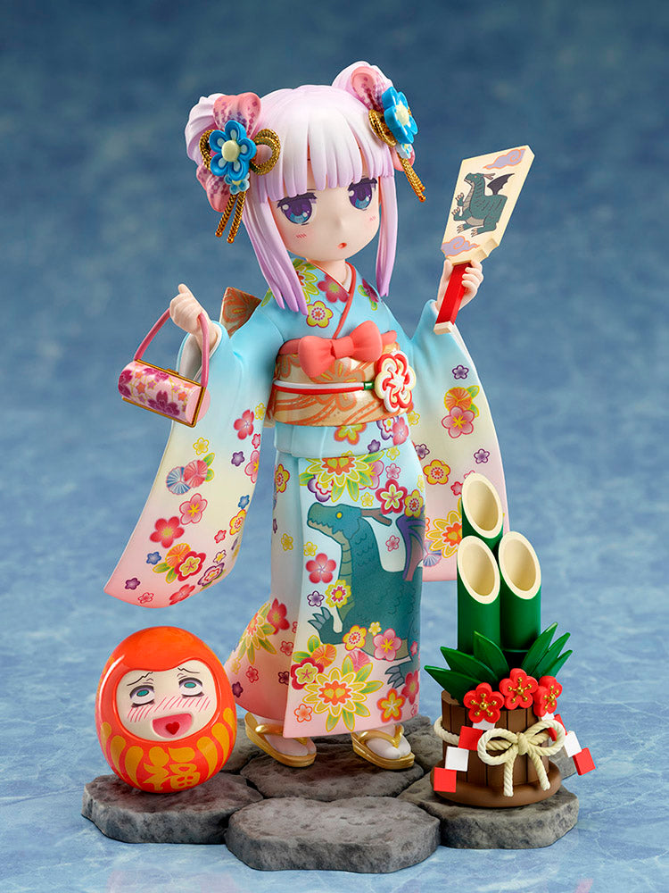 [PREORDER] Miss Kobayashi's Dragon Maid Kanna -Finest Kimono- 1/7 Scale Figure(re-run) - Glacier Hobbies - FuRyu Corporation