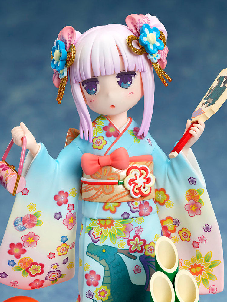 [PREORDER] Miss Kobayashi's Dragon Maid Kanna -Finest Kimono- 1/7 Scale Figure(re-run) - Glacier Hobbies - FuRyu Corporation