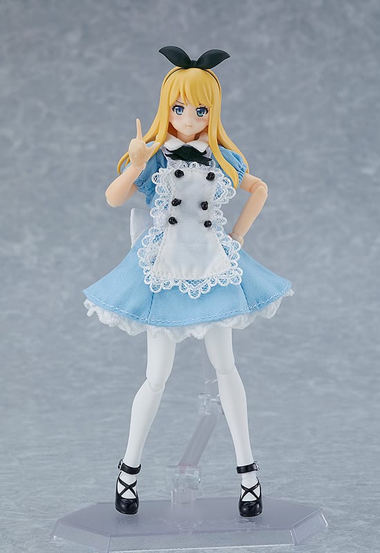 Figma Female Body (Alice) with Dress + Apron Outfit - Max Factory - Glacier Hobbies