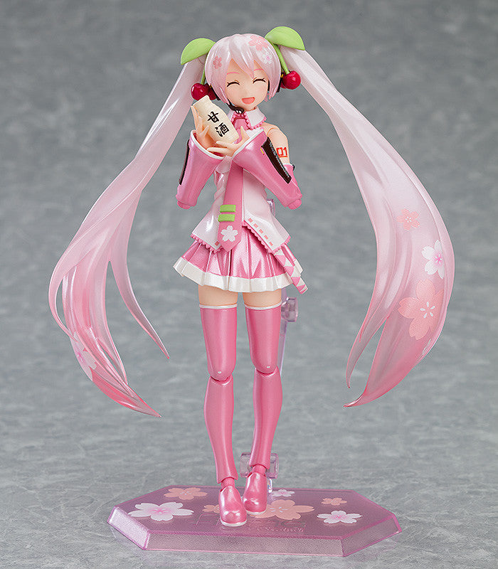 Sakura Miku Figma EX-061 - Character Vocal Series 01: Hatsune Miku - Glacier Hobbies - Max Factory