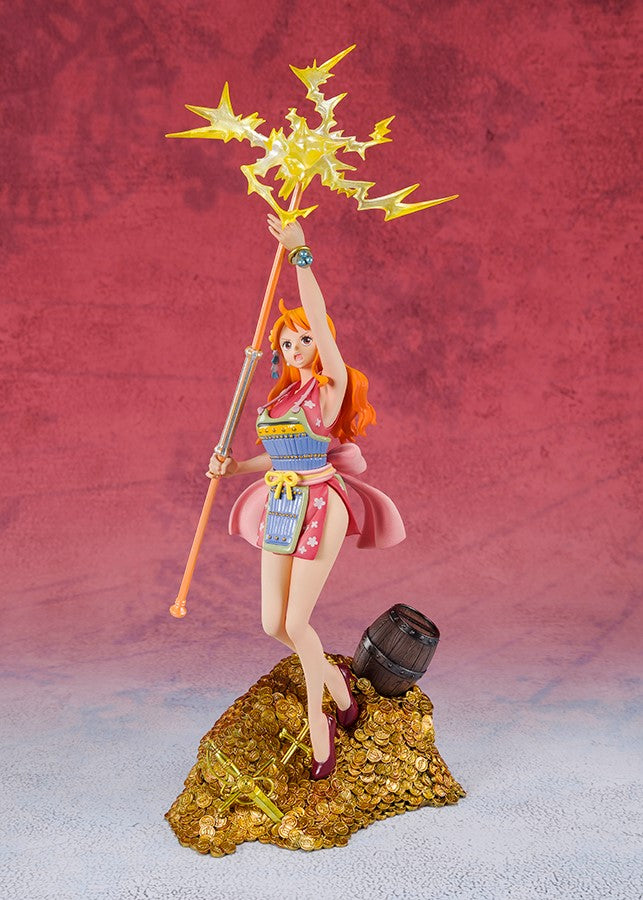 Nami - WT100 Commemorative Eiichiro Oda Illustration "DAIKAIZOKU HYAKKEI" Figuarts ZERO - Glacier Hobbies - Bandai