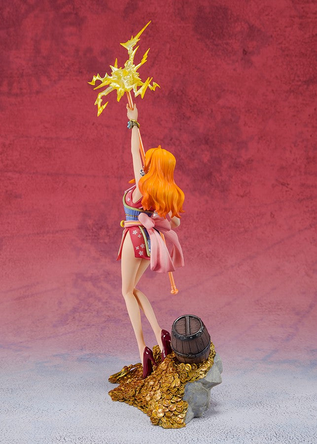 Nami - WT100 Commemorative Eiichiro Oda Illustration "DAIKAIZOKU HYAKKEI" Figuarts ZERO - Glacier Hobbies - Bandai