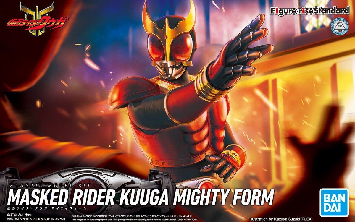 Kamen Rider Kuuga Mighty Form Figure-rise Standard - Kamen Rider Bandai | Glacier Hobbies