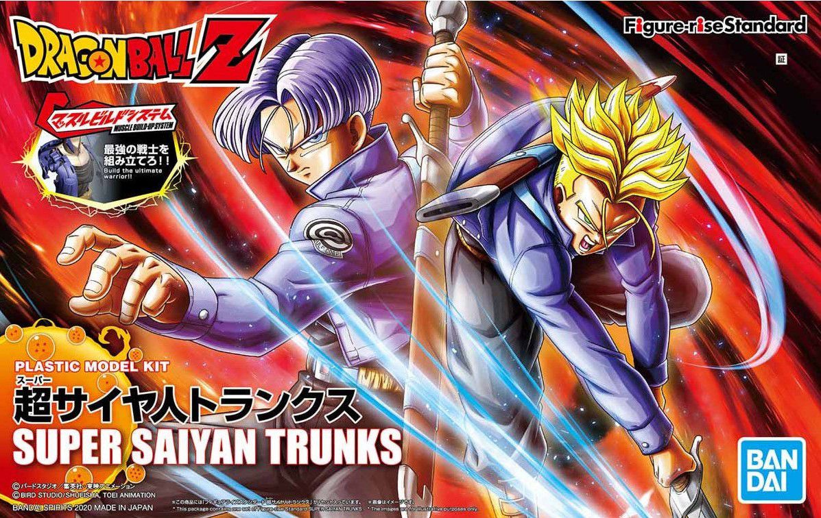 Super Saiyan Trunks Figure-rise Standard - Dragon Ball Z Bandai | Glacier Hobbies