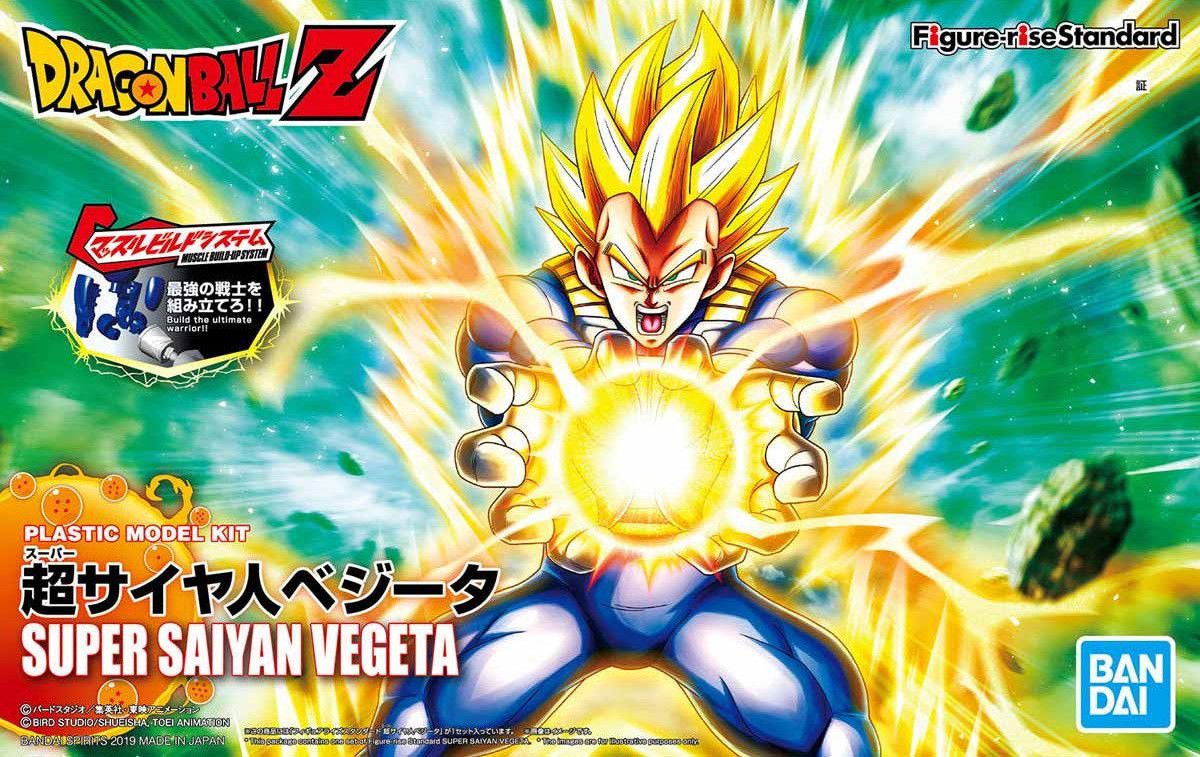 Super Saiyan Vegeta Figure-rise Standard - Dragon Ball Z Bandai | Glacier Hobbies
