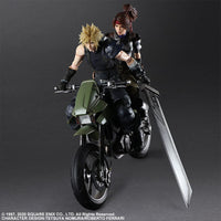 [PREORDER] Final Fantasy VII Remake PLAY ARTS -KAI- Jessie, Cloud & Motorcycle Set - Glacier Hobbies - Square Enix