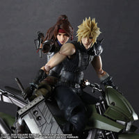 [PREORDER] Final Fantasy VII Remake PLAY ARTS -KAI- Jessie, Cloud & Motorcycle Set - Glacier Hobbies - Square Enix