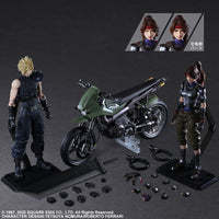 [PREORDER] Final Fantasy VII Remake PLAY ARTS -KAI- Jessie, Cloud & Motorcycle Set - Glacier Hobbies - Square Enix