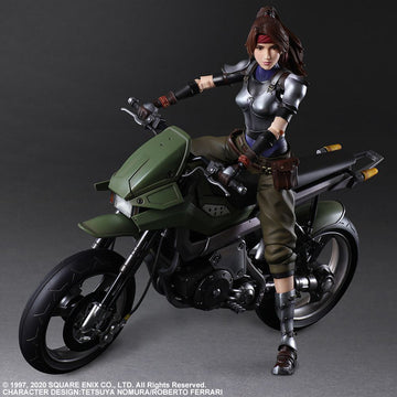 [PREORDER] Final Fantasy VII Remake PLAY ARTS -KAI- Jessie & Motorcycle Set - Glacier Hobbies - Square Enix