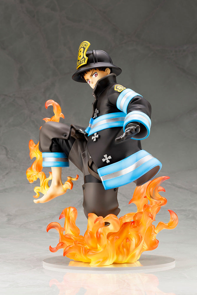 Fire Force ARTFX J Shinra Kusakabe 1/8 Scale Figure - Glacier Hobbies - Kotobukiya