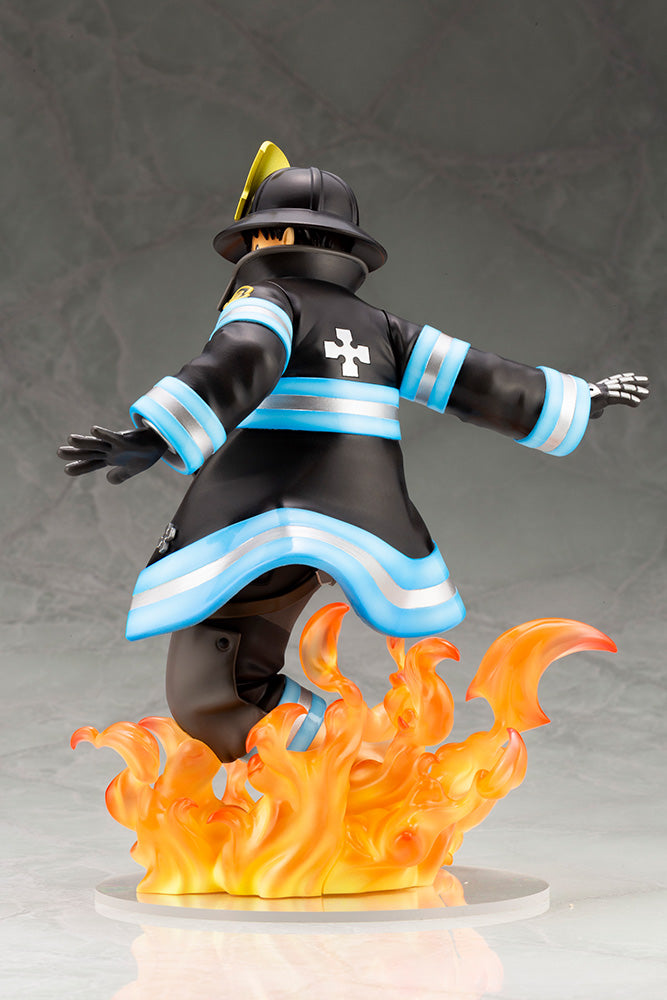Fire Force ARTFX J Shinra Kusakabe 1/8 Scale Figure - Glacier Hobbies - Kotobukiya