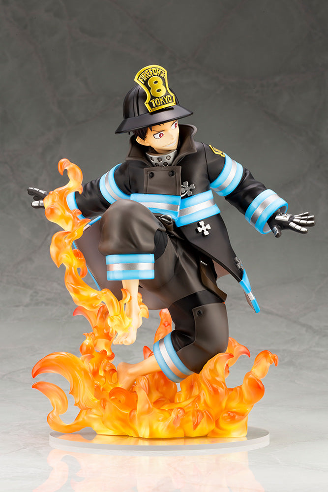 Fire Force ARTFX J Shinra Kusakabe 1/8 Scale Figure - Glacier Hobbies - Kotobukiya