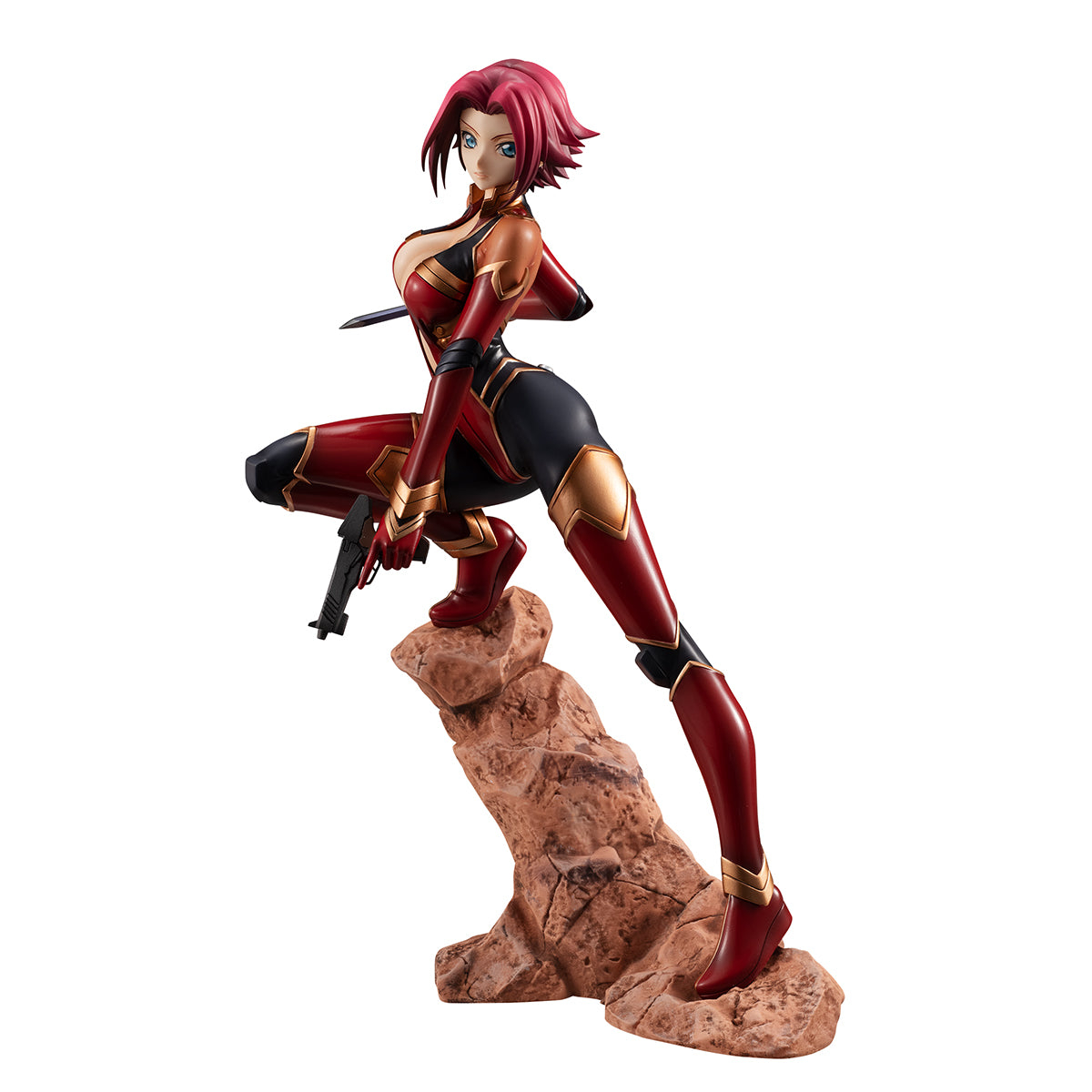 G.E.M. CODE GEASS Lelouch of the Re;surrection Kouzuki Karen Ver. Pilot Suit Non-Scale Figure - Glacier Hobbies - Megahouse
