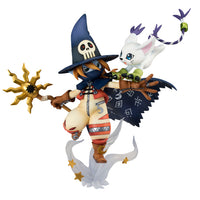 G.E.M. Series Digimon Wizarmon & Tailmon [repeat] Non-Scale Figure - Glacier Hobbies - Megahouse