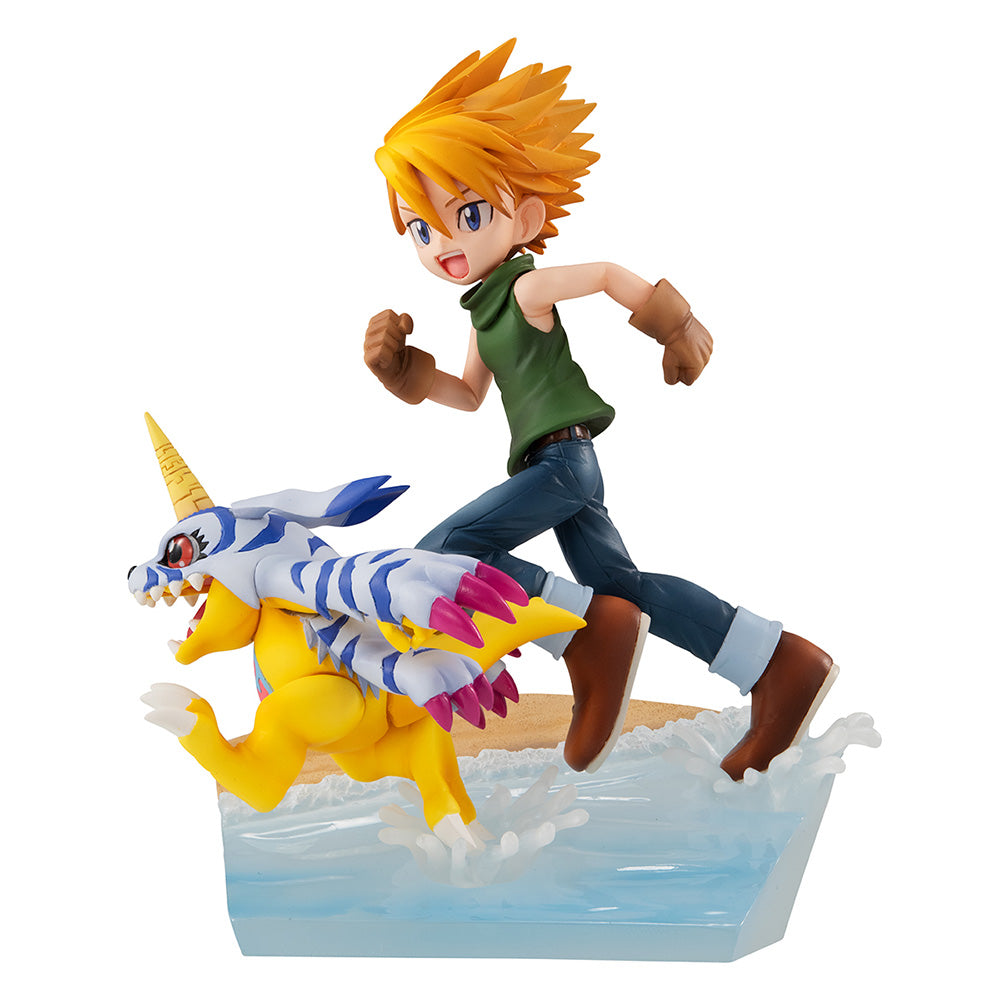 [PREORDER] G.E.M. series Digimon Adventure Yamato Ishida & Gabumon 2022 ver - Glacier Hobbies - Megahouse