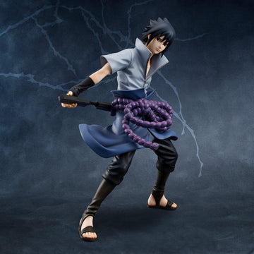 G.E.M Series Naruto Shippuden Sasuke Uchiha (Second Resale) Non-Scale Figure - Glacier Hobbies - Megahouse