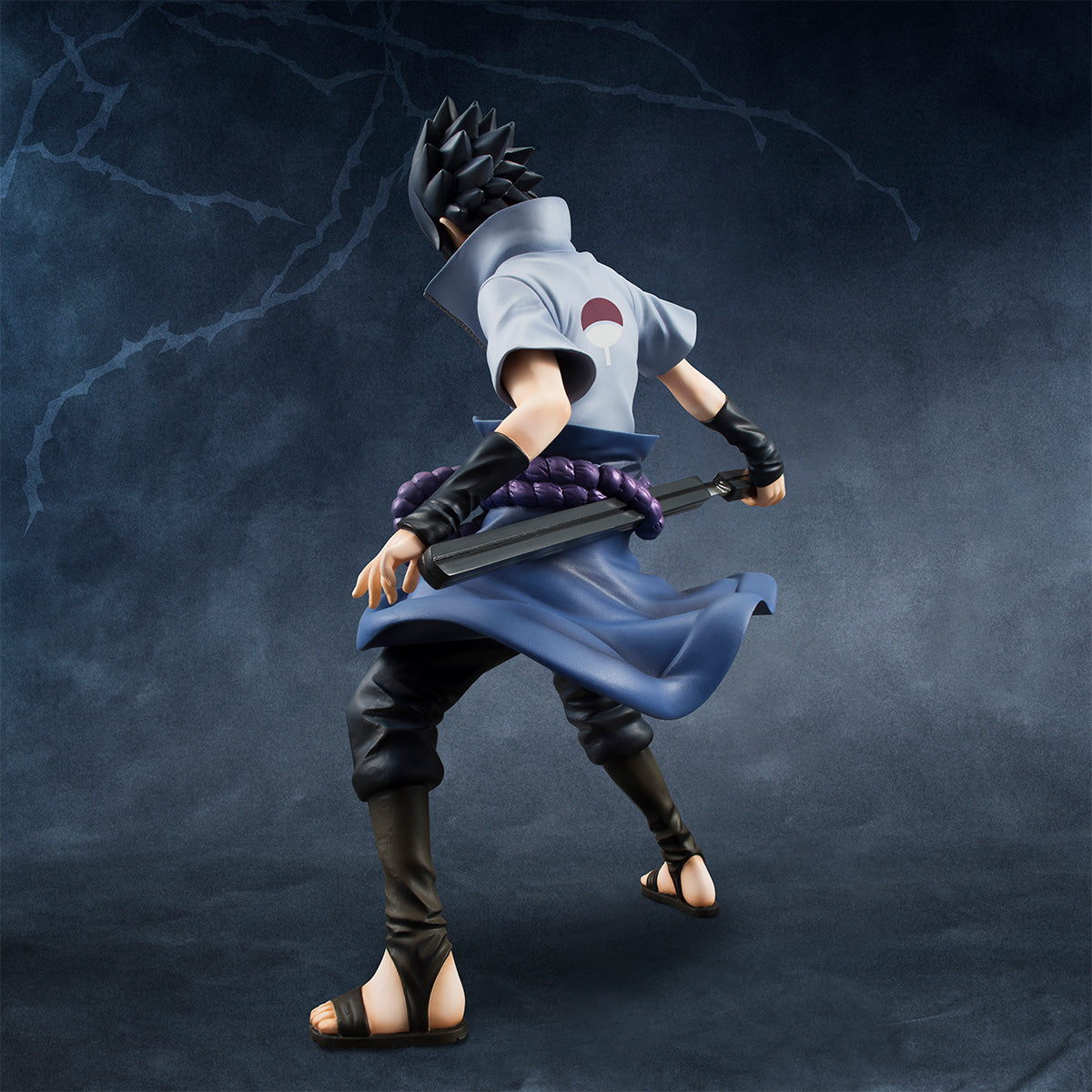 G.E.M Series Naruto Shippuden Sasuke Uchiha (Second Resale) Non-Scale Figure - Glacier Hobbies - Megahouse