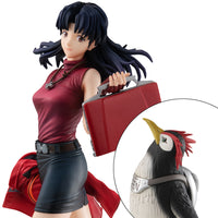 [PREORDER] GALS series Rebuild of Evangelion Misato Katsuragi & Pen Pen Non-Scale Figure - Glacier Hobbies - Megahouse