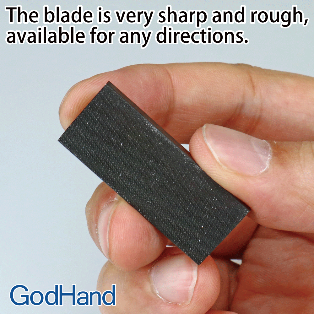 Godhand GH-KZ-C Kezuru Blade Coarse File - Glacier Hobbies - GodHand