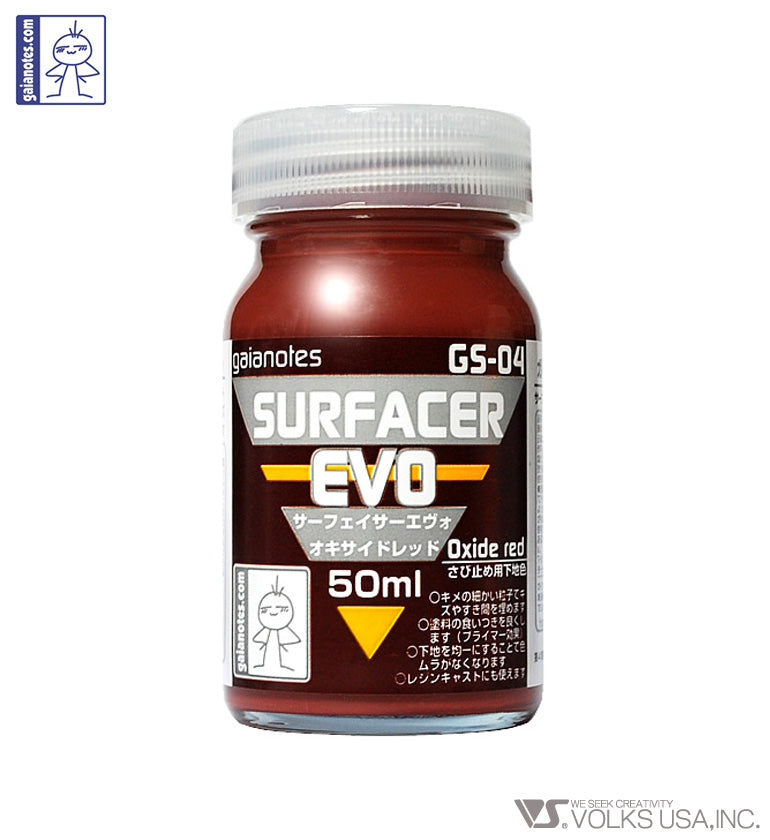 Gaia Notes GS-04 Surfacer EVO Oxide Red - Glacier Hobbies - Gaia Notes
