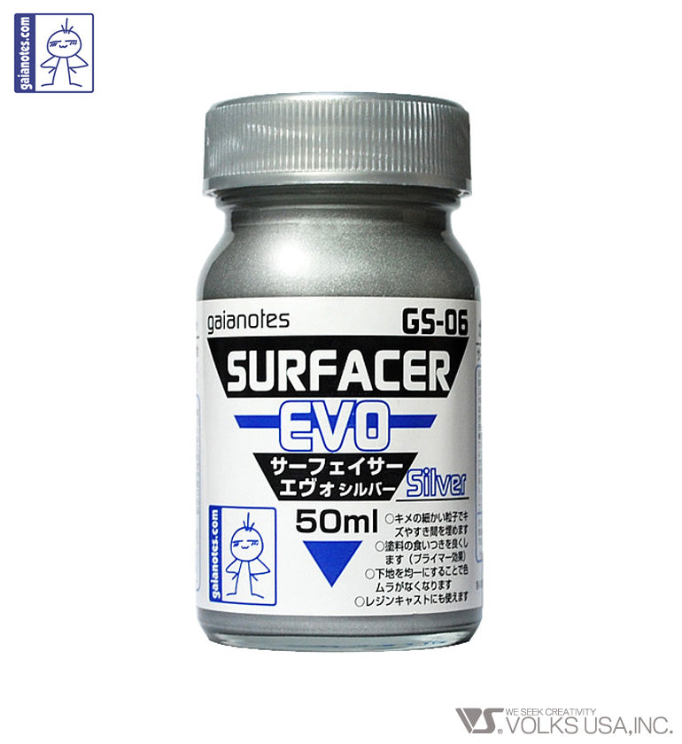 Gaia Notes GS-06 Surfacer EVO Silver - Glacier Hobbies - Gaia Notes
