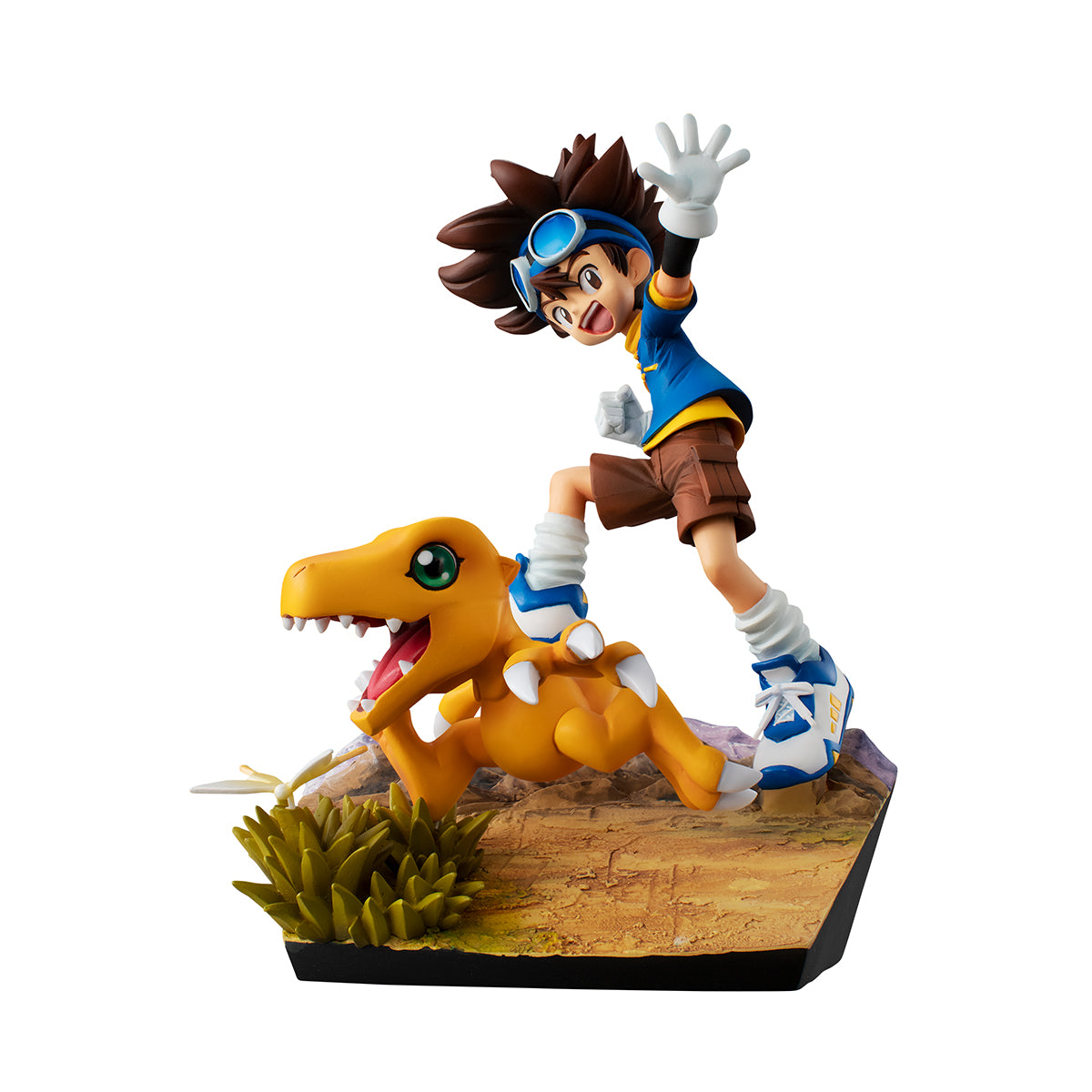 [PREORDER] Gem Series Digimon Adventure Yagami Taiichi & Agumon Ver. 20Th Anniversary Non-Scale Figure - Glacier Hobbies - Megahouse