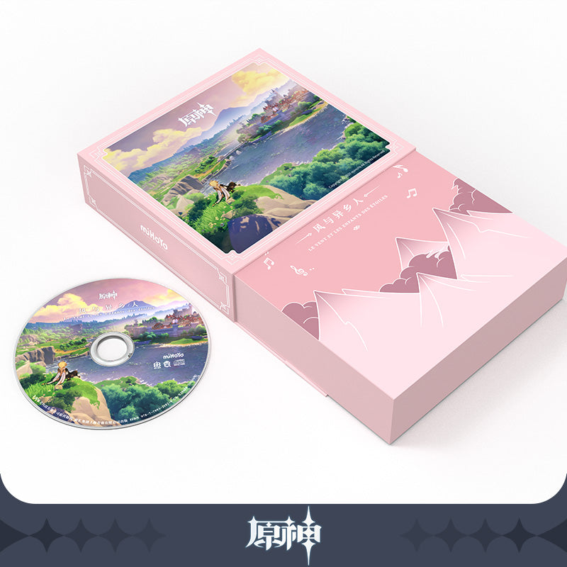 Genshin Impact OFFICIAL OST Box Set "City of Winds and Idylls" + Bonus "The Wind and The Star Traveler" Set - Glacier Hobbies - miHoYo