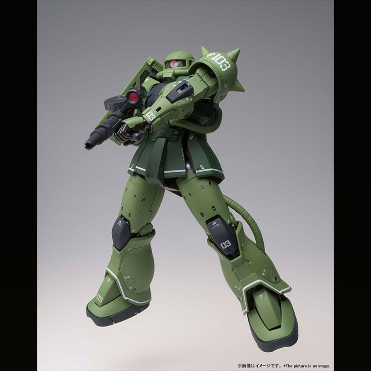 Gundam Fix Figuration Metal Composite MS-06C Zaku II Type C - Glacier Hobbies - Bandai