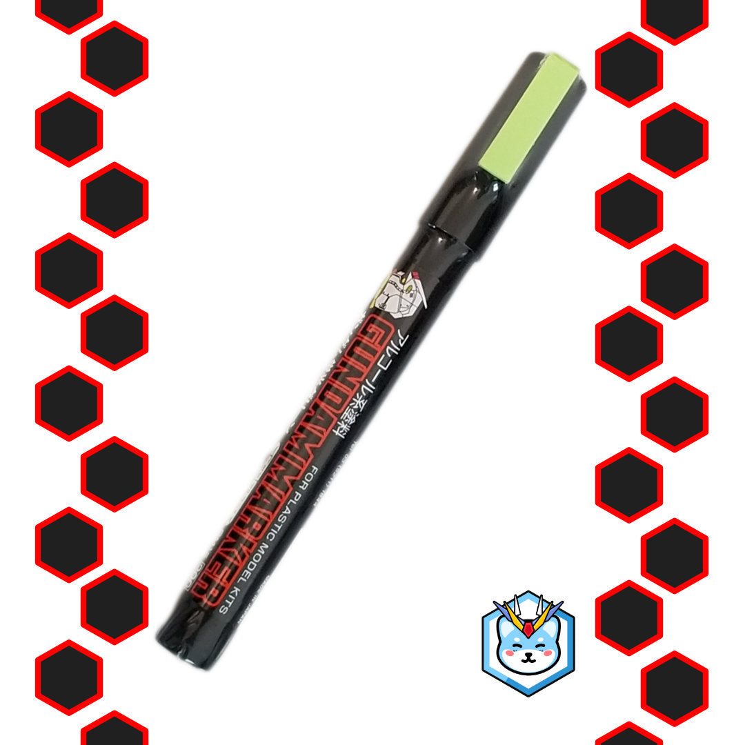 Gundam Marker GM15 Fluorescent Green - Glacier Hobbies - GSI Creo