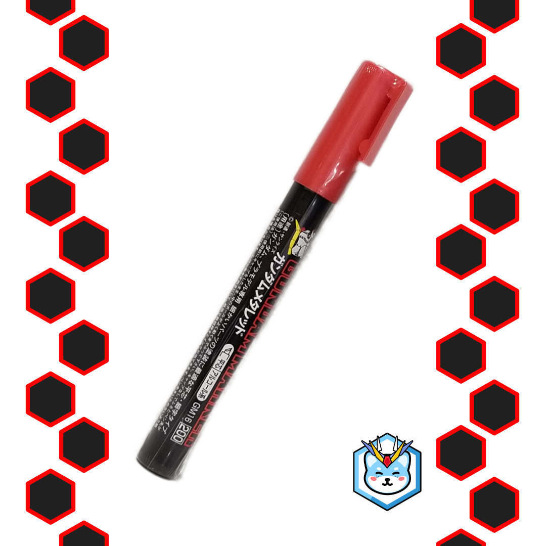 Gundam Marker GM16 Metallic Red - Glacier Hobbies - GSI Creo