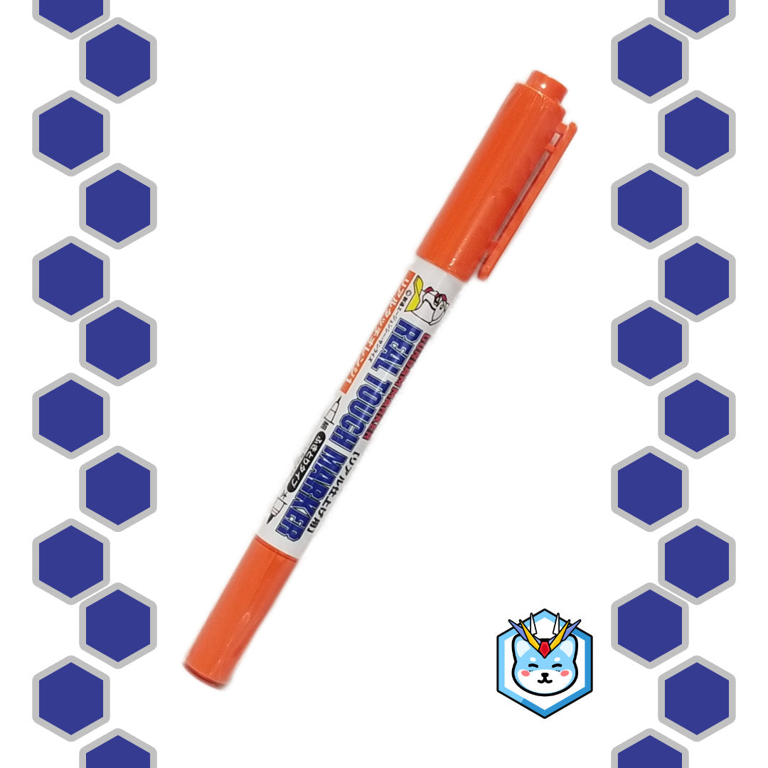 Gundam Real Touch Marker GM405 Orange - Glacier Hobbies - GSI Creo