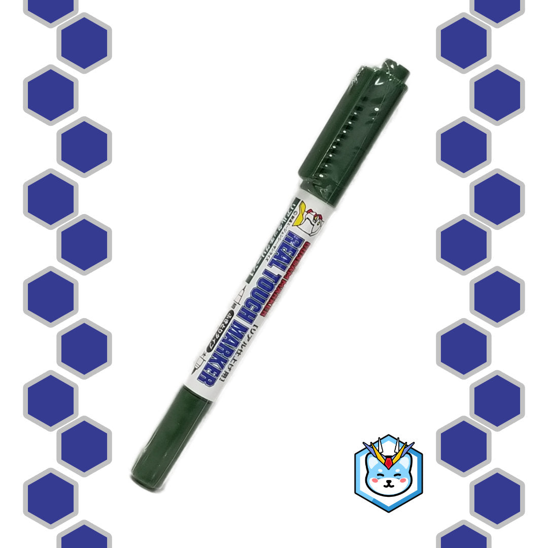 Gundam Real Touch Marker GM408 Green - Glacier Hobbies - GSI Creo